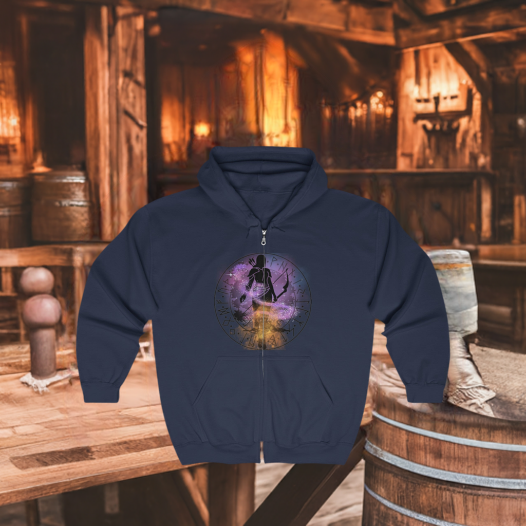 Huntress Full Zipper Hoodie