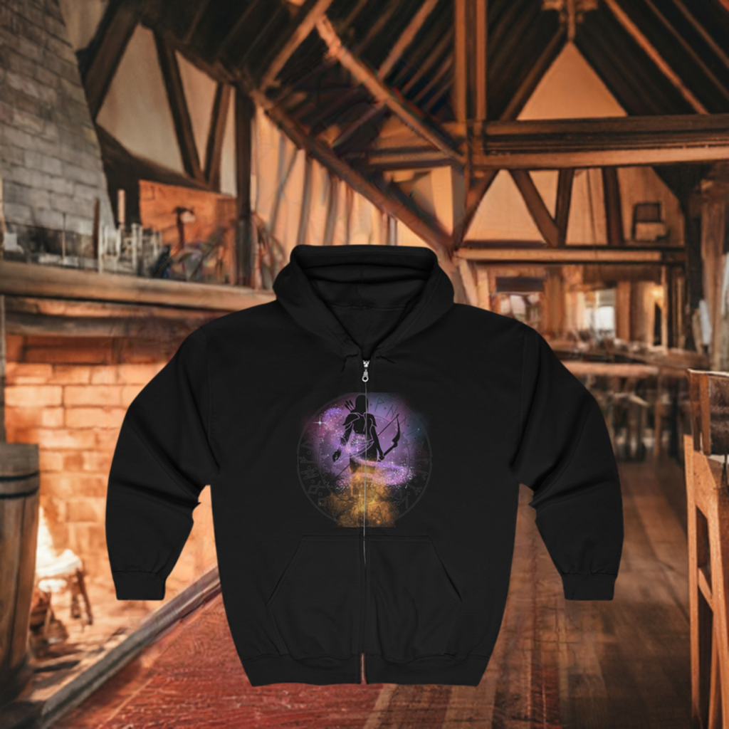 Huntress Full Zipper Hoodie